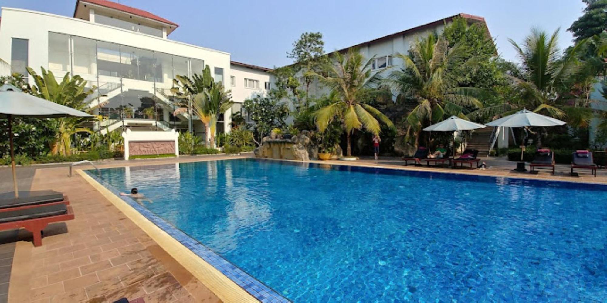 Eg Paradise Angkor Villa Hotel シェムリアップ エクステリア 写真